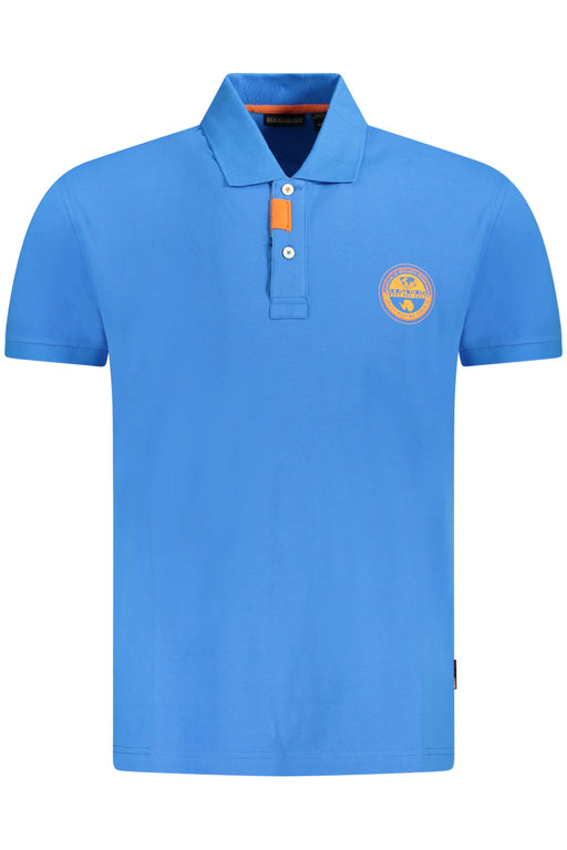 Napapijri Polo Short Sleeves Men Blue