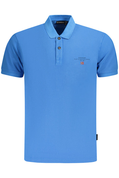 Napapijri Polo Short Sleeves Men Blue