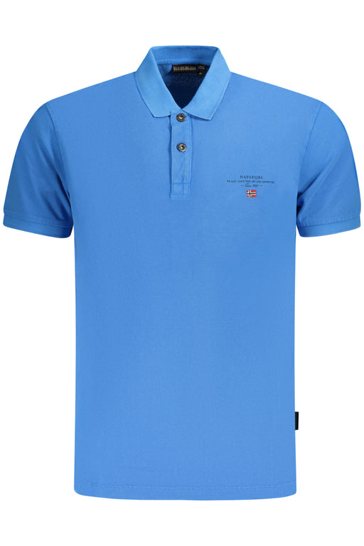 Napapijri Polo Short Sleeves Men Blue