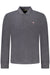 Napapijri Mens Long-Sleeved Polo Shirt Black