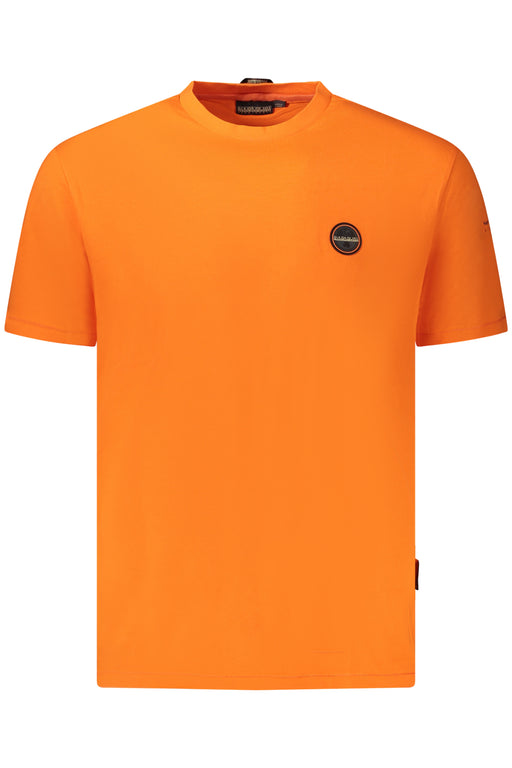Napapijri Mens Short Sleeve T-Shirt Orange