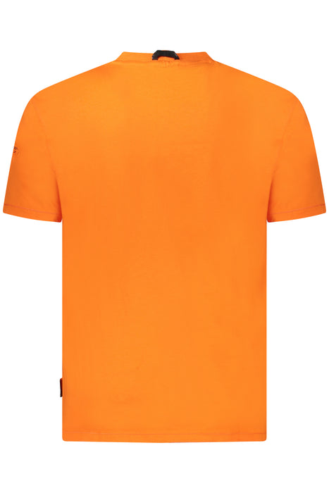 Napapijri Mens Short Sleeve T-Shirt Orange