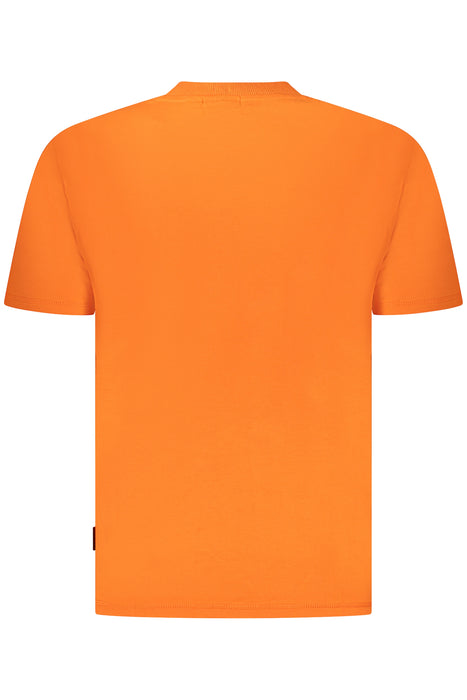 Napapijri Mens Short Sleeve T-Shirt Orange