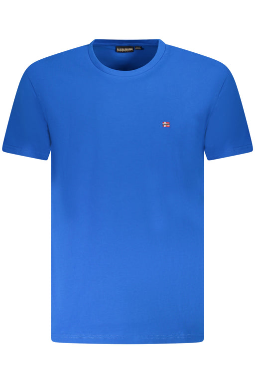 Napapijri Short Sleeve T-Shirt Men Blue