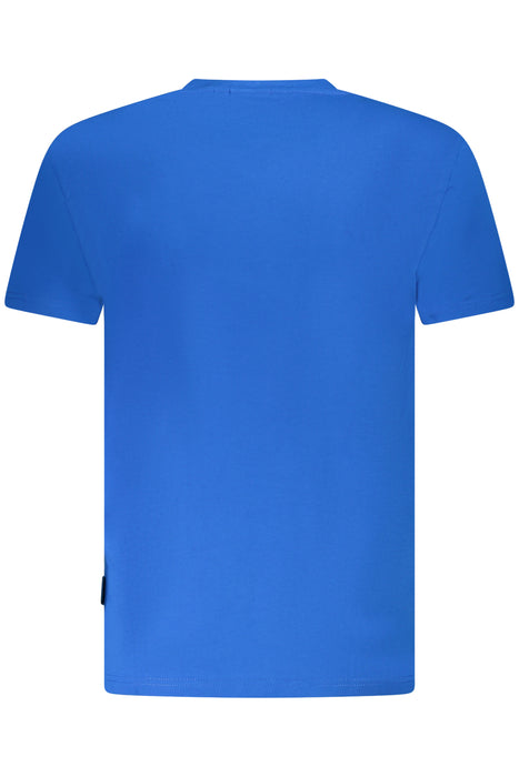 Napapijri Short Sleeve T-Shirt Men Blue