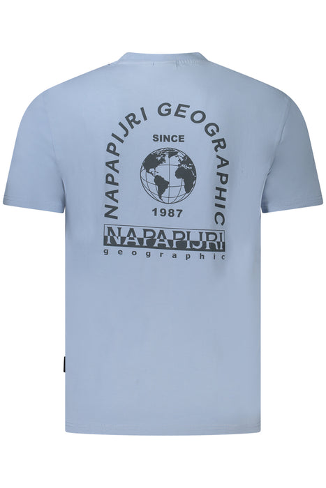 Napapijri Short Sleeve T-Shirt Men Blue