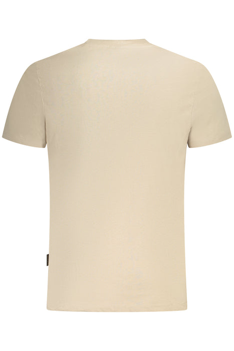 Napapijri Short Sleeve T-Shirt Men Beige