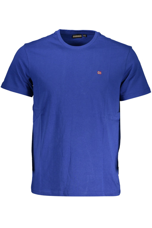 Napapijri Man Blue Short Sleeve T-Shirt