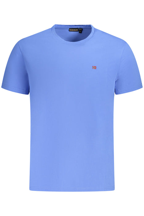 Napapijri Short Sleeve T-Shirt Men Blue