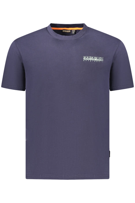 Napapijri Short Sleeve T-Shirt Men Blue