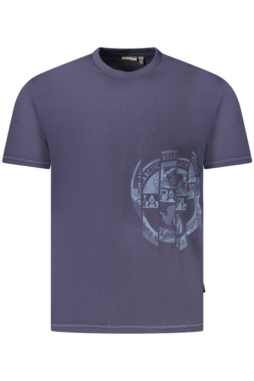 Napapijri Short Sleeve T-Shirt Men Blue