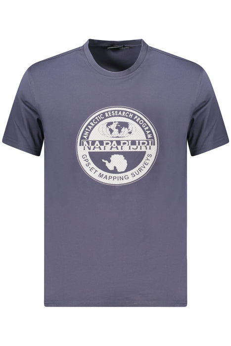 Napapijri Short Sleeve T-Shirt Men Blue