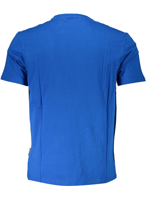 Napapijri Mens Short Sleeve T-Shirt Blue