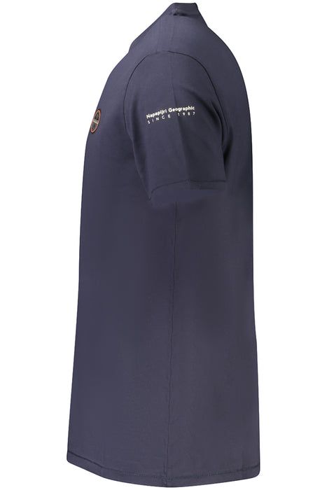 Napapijri Short Sleeve T-Shirt Men Blue