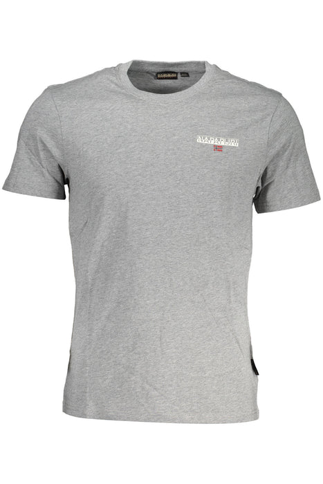 Napapijri Short Sleeve T-Shirt Men Grey