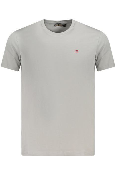 Napapijri Short Sleeve T-Shirt Men Grey