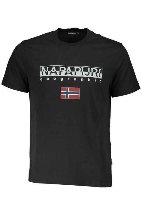 Napapijri T-Shirt Short Sleeve Man Black