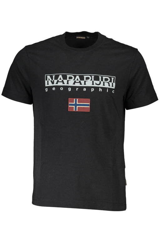 Napapijri T-Shirt Short Sleeve Man Black