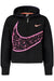 Nike Girls' Black Zip-Up Sweatshirt