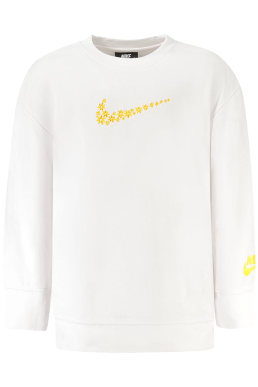 Nike Kids&#39; White Zip-Up Sweatshirt