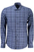 North Sails Mens Long Sleeve Shirt Blue