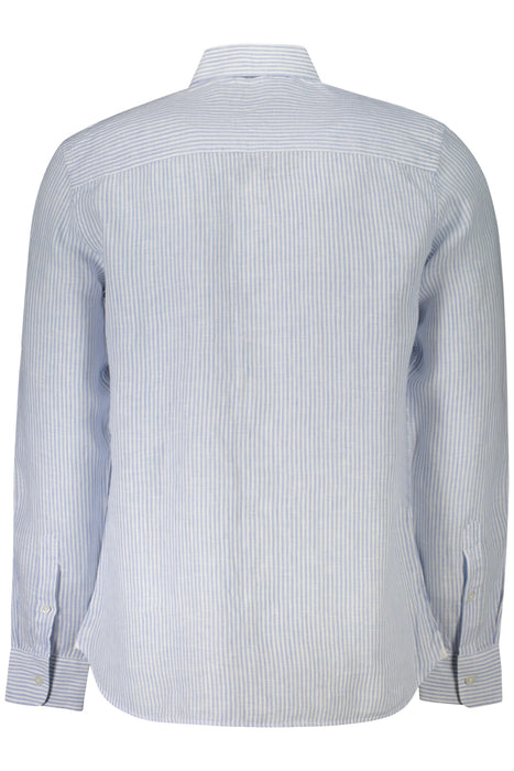 North Sails Mens Long Sleeve Shirt Blue