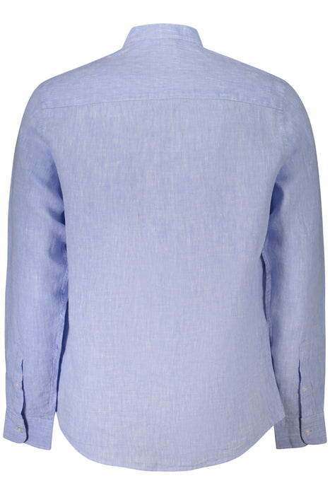 North Sails Mens Long Sleeve Shirt Blue