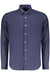 North Sails Mens Long-Sleeved Shirt, Blue