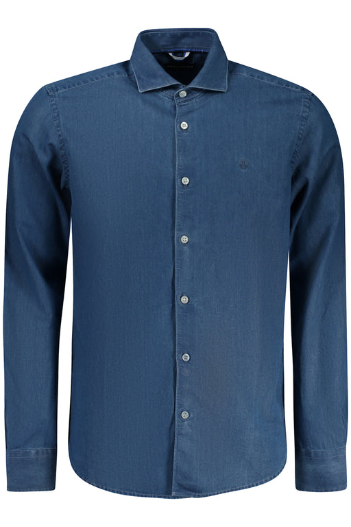 North Sails Mens Long-Sleeved Shirt, Blue