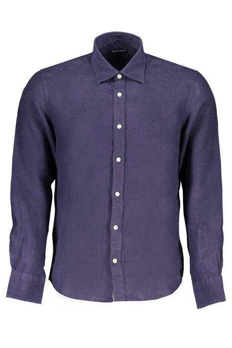 North Sails Mens Long Sleeve Shirt Blue