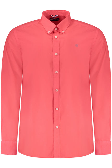 North Sails Mens Long Sleeve Shirt Red