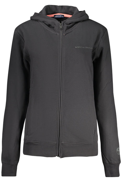North Sails Womens Zip-Up Sweatshirt Black