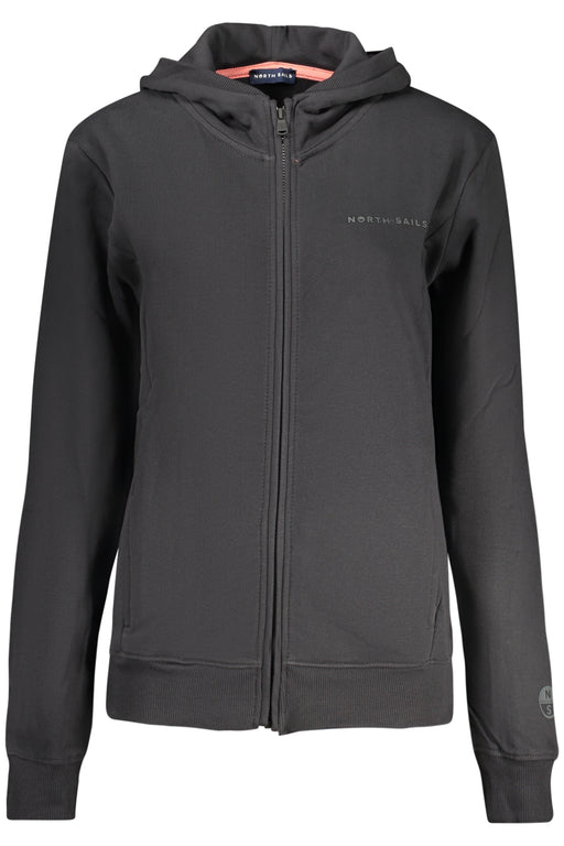 North Sails Womens Zip-Up Sweatshirt Black