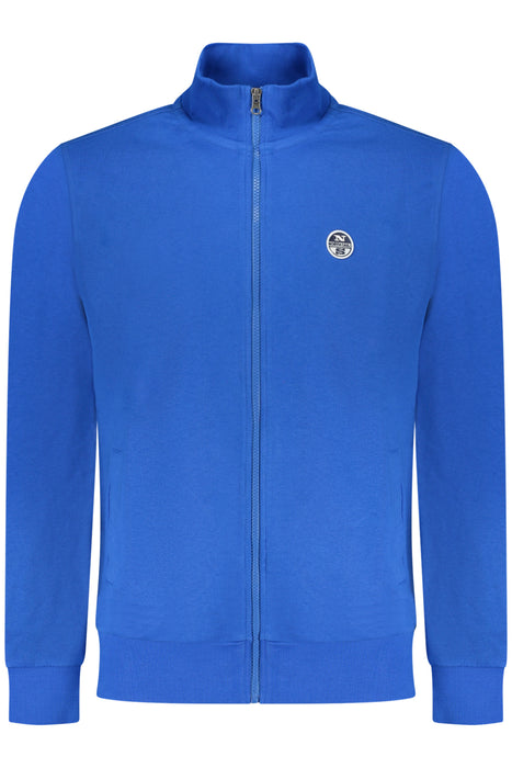 North Sails Mens Blue Zip-Up Sweatshirt