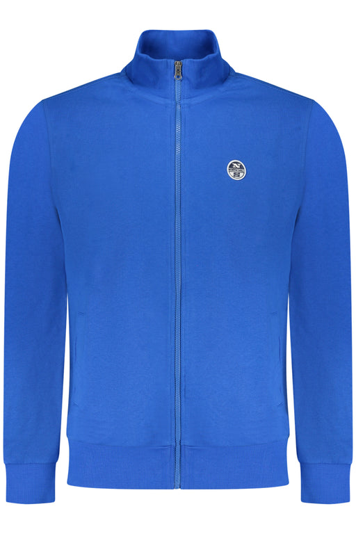 North Sails Mens Blue Zip-Up Sweatshirt