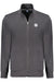 North Sails Mens Black Zip-Up Sweatshirt