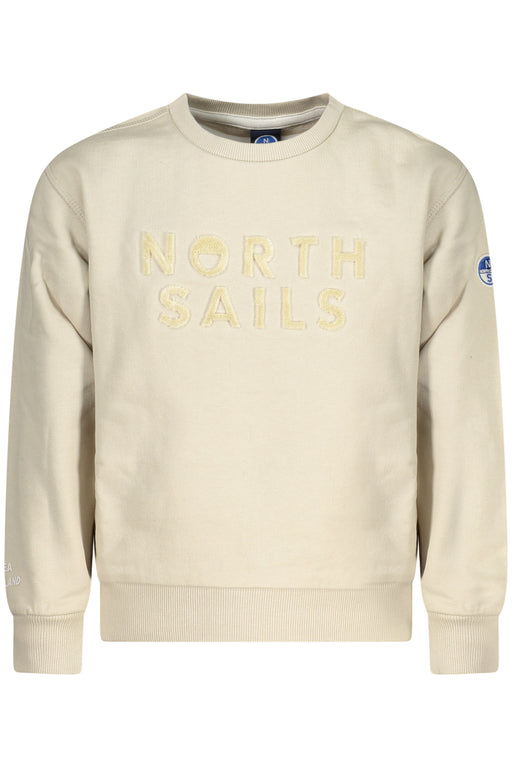 North Sails Children'S Zip-Up Sweatshirt, Beige
