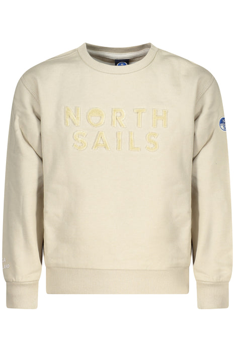 North Sails Children'S Zip-Up Sweatshirt, Beige