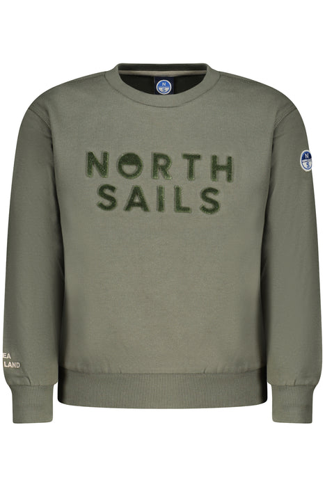 North Sails Children'S Zip-Up Sweatshirt, Green