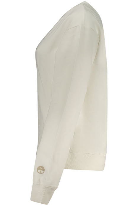 North Sails Womens Zip-Up Sweatshirt White
