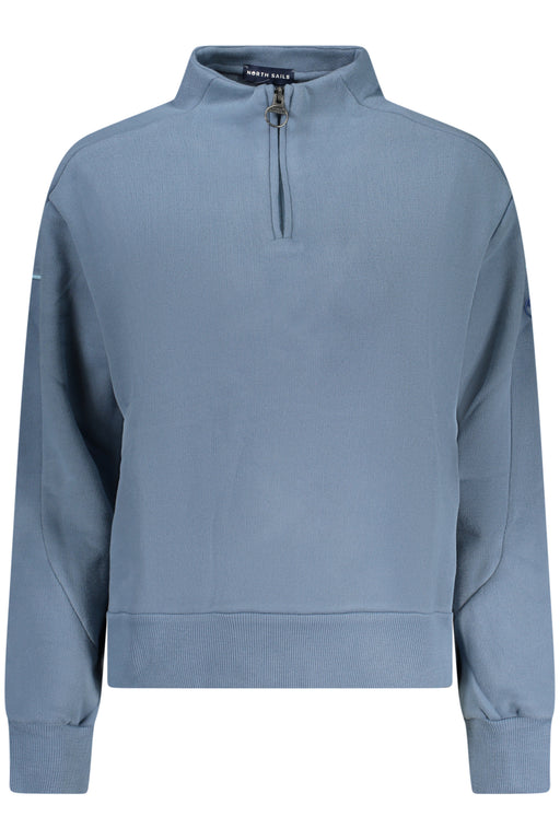 North Sails Womens Blue Zip-Up Sweatshirt