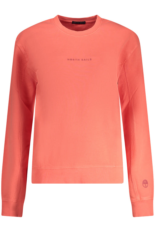 North Sails Womens Pink Zip-Free Sweatshirt