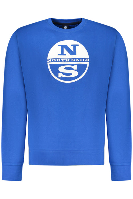 North Sails Mens Blue Zip-Up Sweatshirt