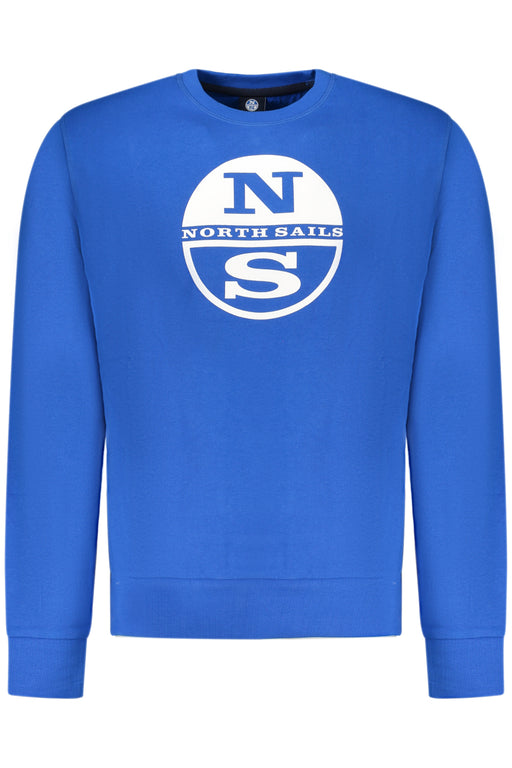 North Sails Mens Blue Zip-Up Sweatshirt