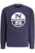 North Sails Mens Zip-Up Sweatshirt Blue