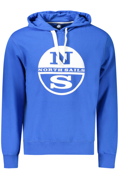 North Sails Mens Zip-Up Sweatshirt Blue