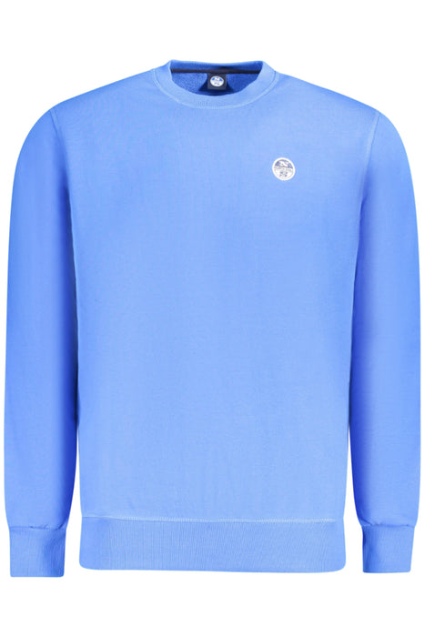 North Sails Mens Zip-Up Sweatshirt Blue