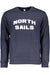 North Sails Mens Zip-Up Sweatshirt Blue