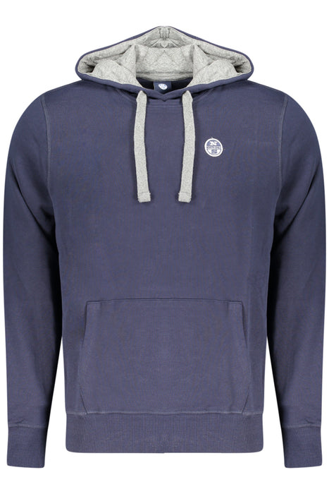 North Sails Mens Blue Zip-Up Sweatshirt