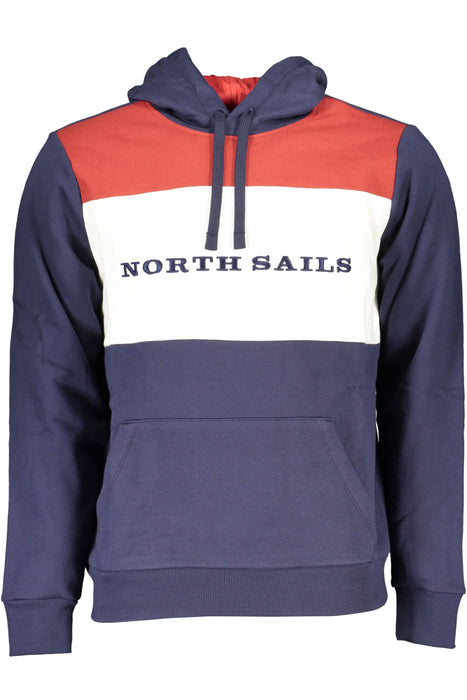 North Sails Mens Blue Zipless Sweatshirt